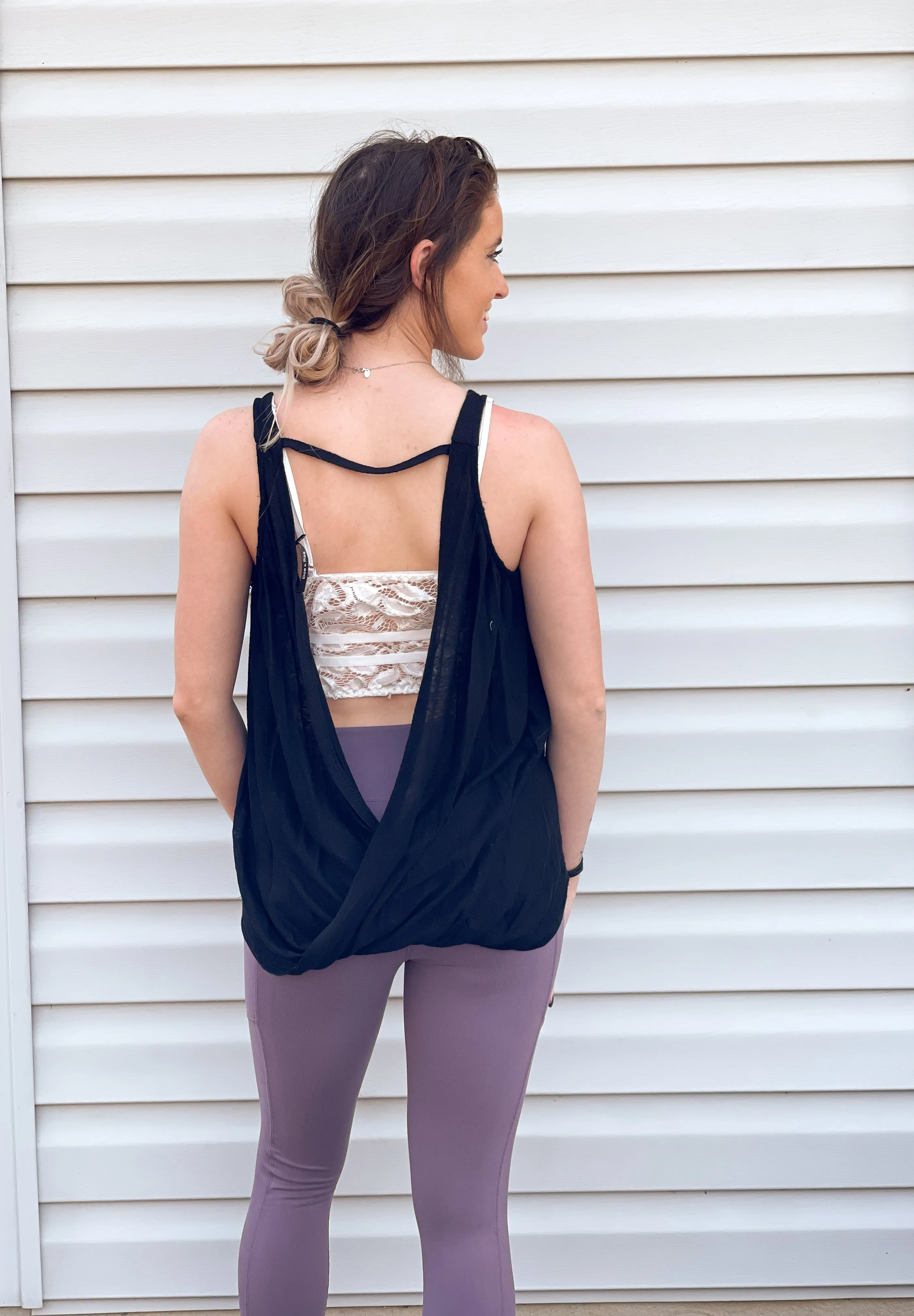 Buttery Soft Leggings With Pockets in Frosted Mulberry