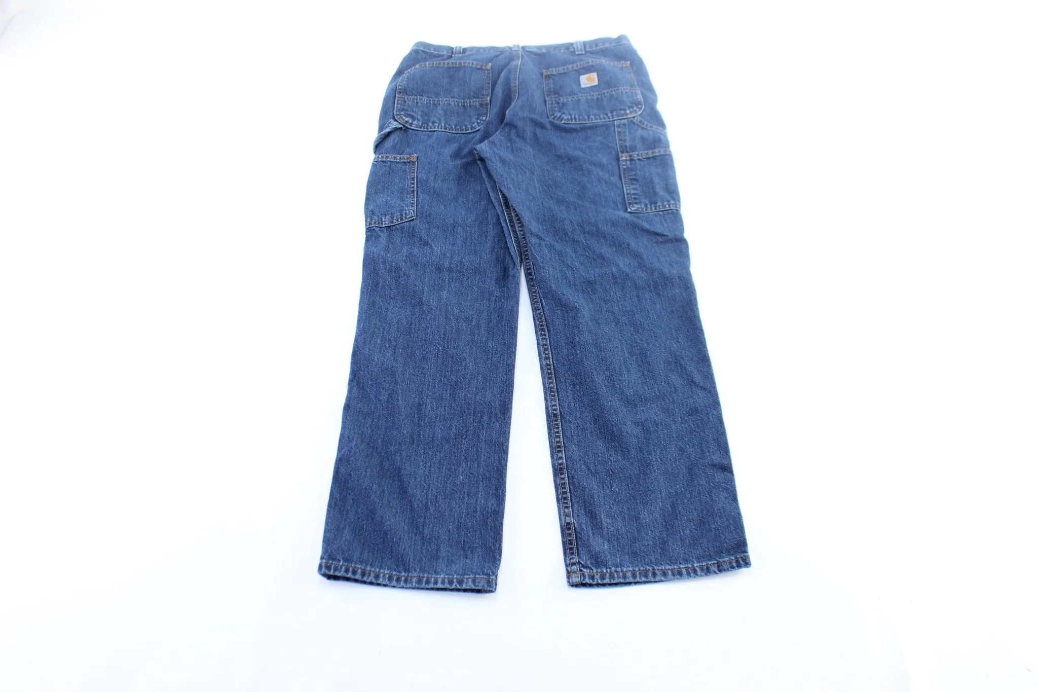 Carhartt Logo Patch Denim Double Knee Jeans