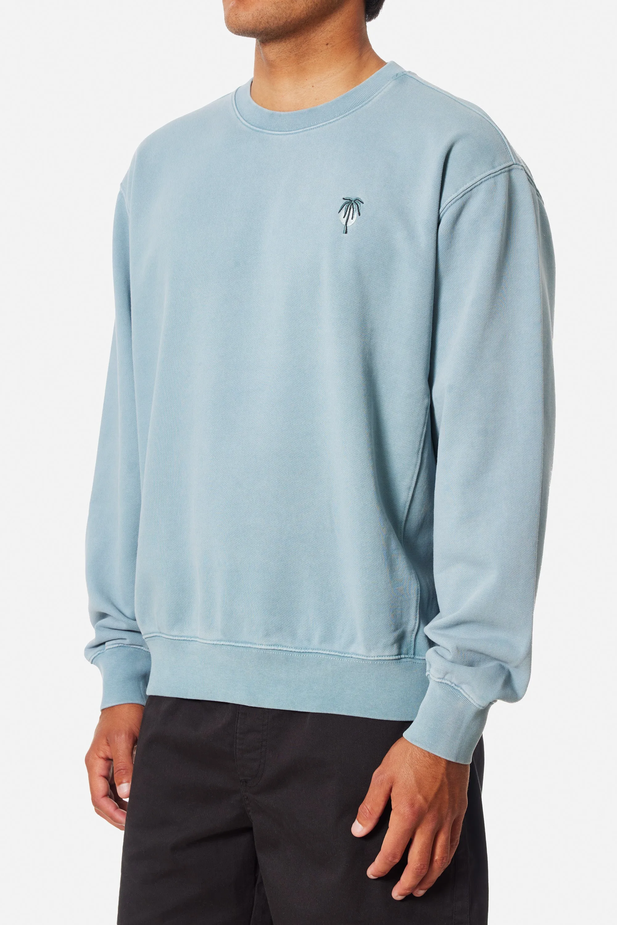 CRAWFORD EMBROIDERED CREWNECK