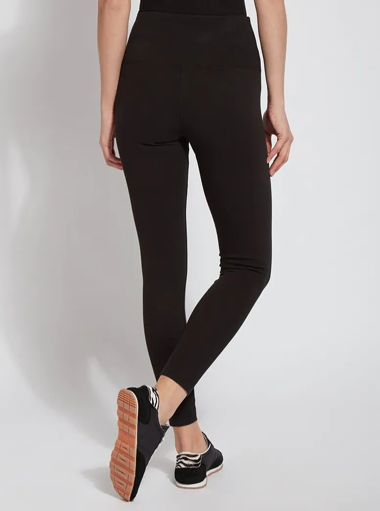Denim Leggings [Black-10-6175]