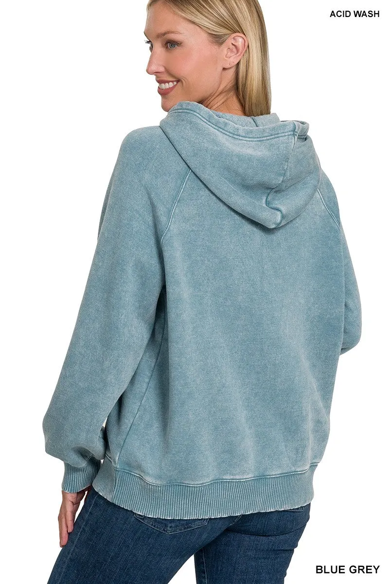 Fleece Hoodie with Pockets