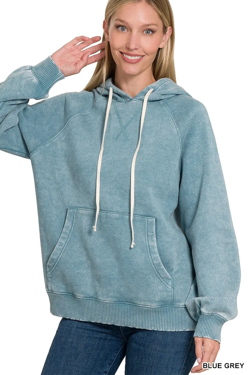 Fleece Hoodie with Pockets