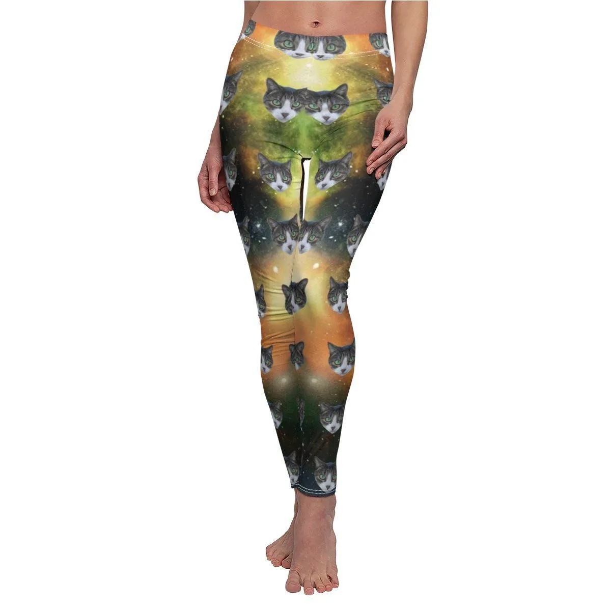 Galaxy Custom Cat Leggings