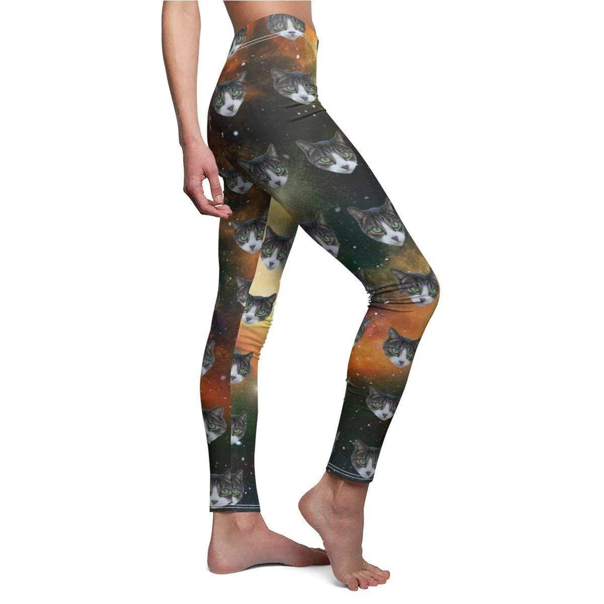 Galaxy Custom Cat Leggings