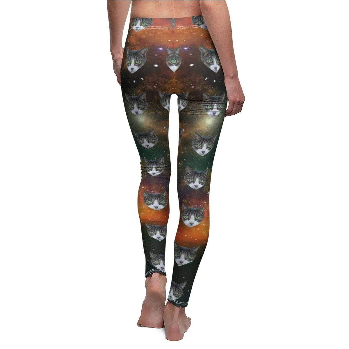 Galaxy Custom Cat Leggings