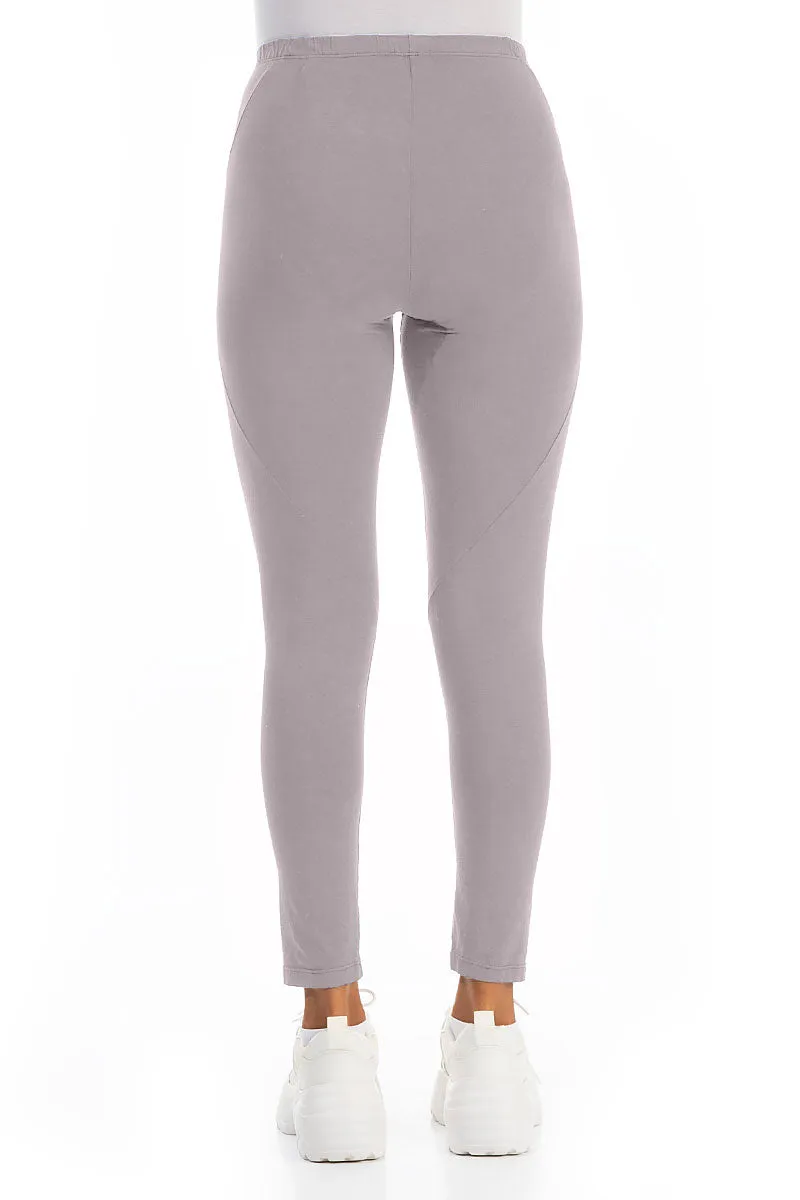 Greige Cotton Leggings