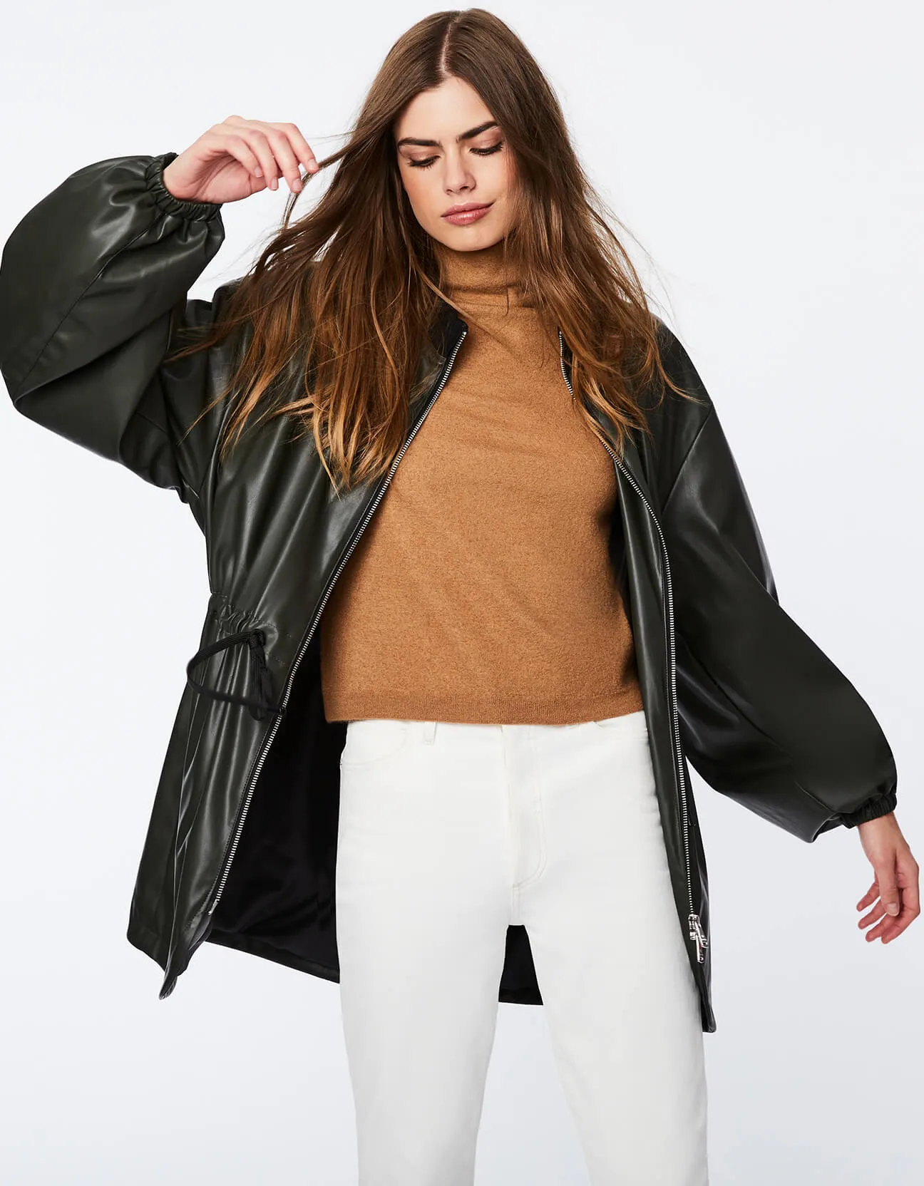 Elegant Puff-Sleeve Jacket