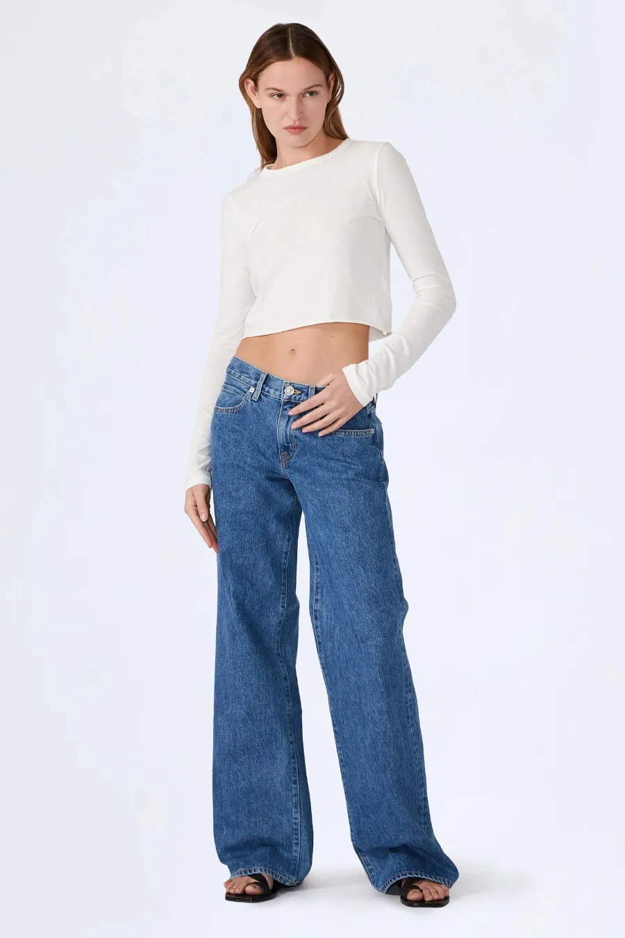 Mica Low Rise Wide Leg Sweet Memory