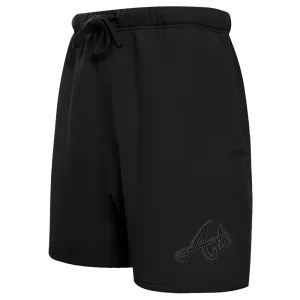 MLB ATLANTA BRAVES NEUTRAL MEN'S SHORT (WINE)