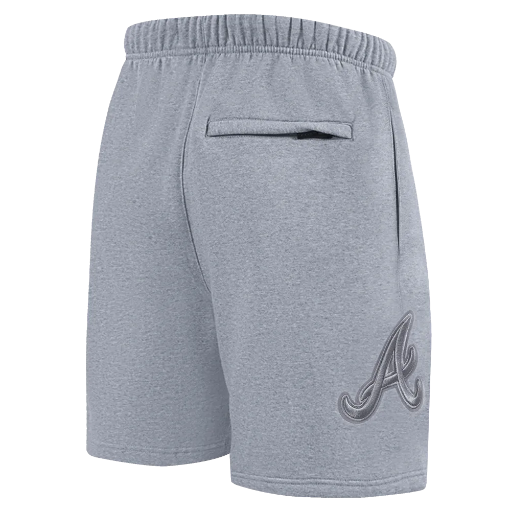 MLB ATLANTA BRAVES NEUTRAL MEN'S SHORT (WINE)