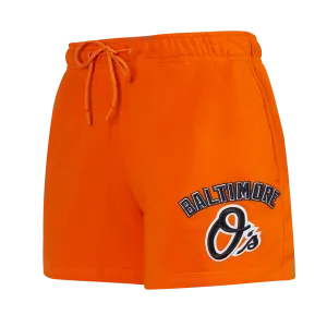 MLB BALTIMORE ORIOLES CLASSIC WOMEN'S SHORT (ORANGE)