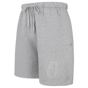 MLB BALTIMORE ORIOLES NEUTRAL MEN'S SHORT (DARK HEATHER GRAY)