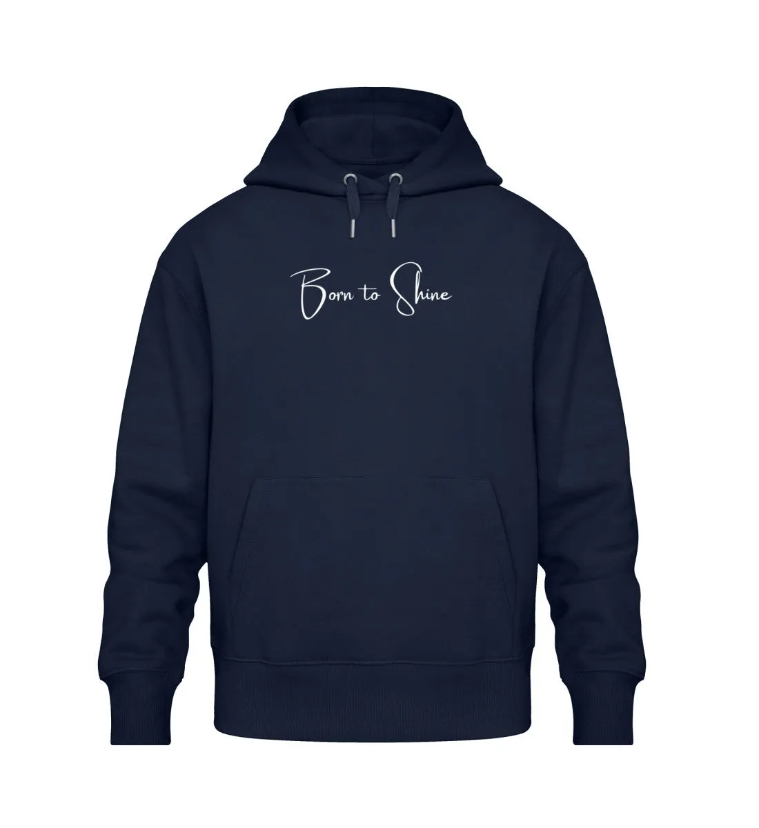 Oversized Hoodie Damen - born to shine