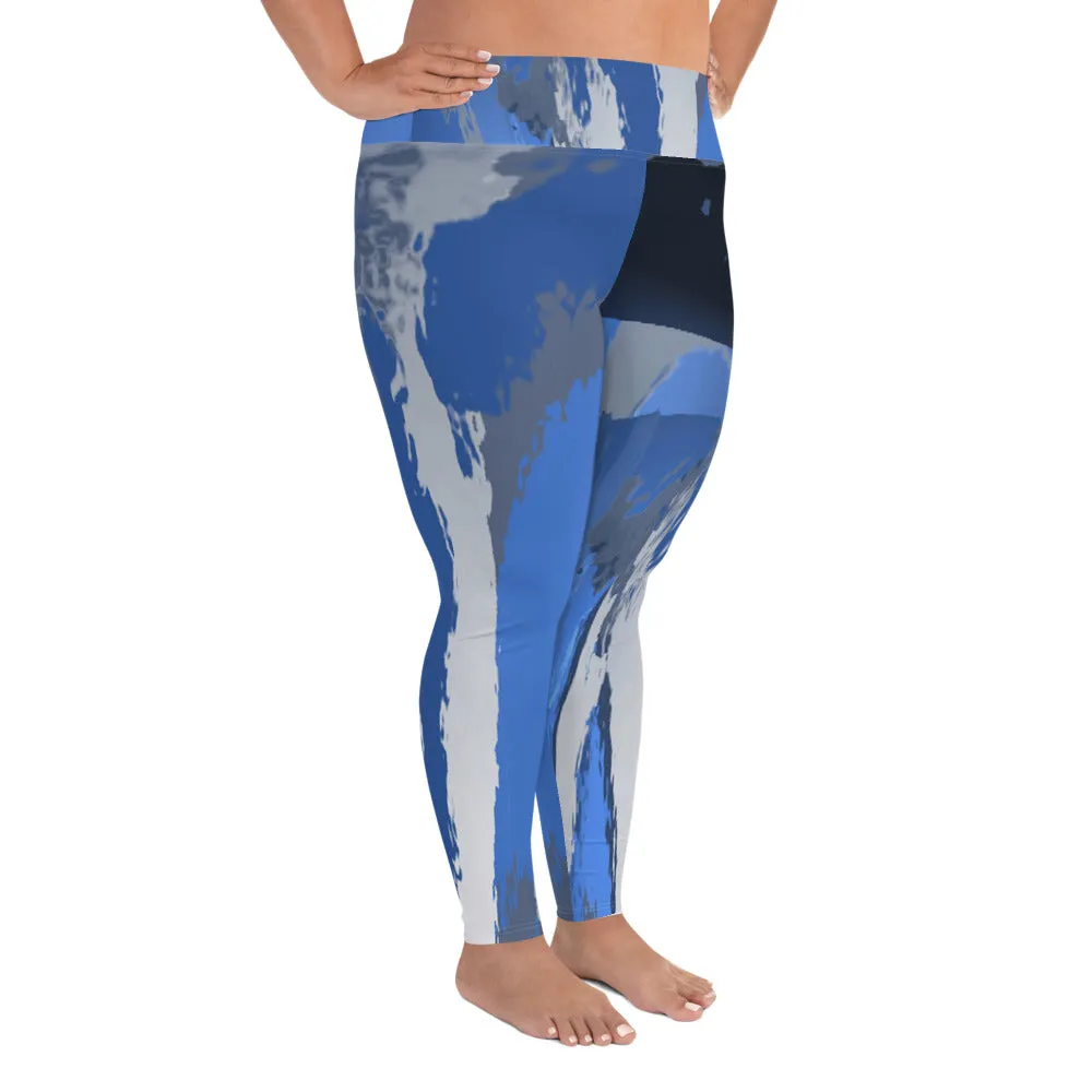 "I am the storm"  Plus Size Leggings