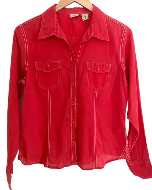 Warm Autumn Sonoma Contrast Stitch Shirt